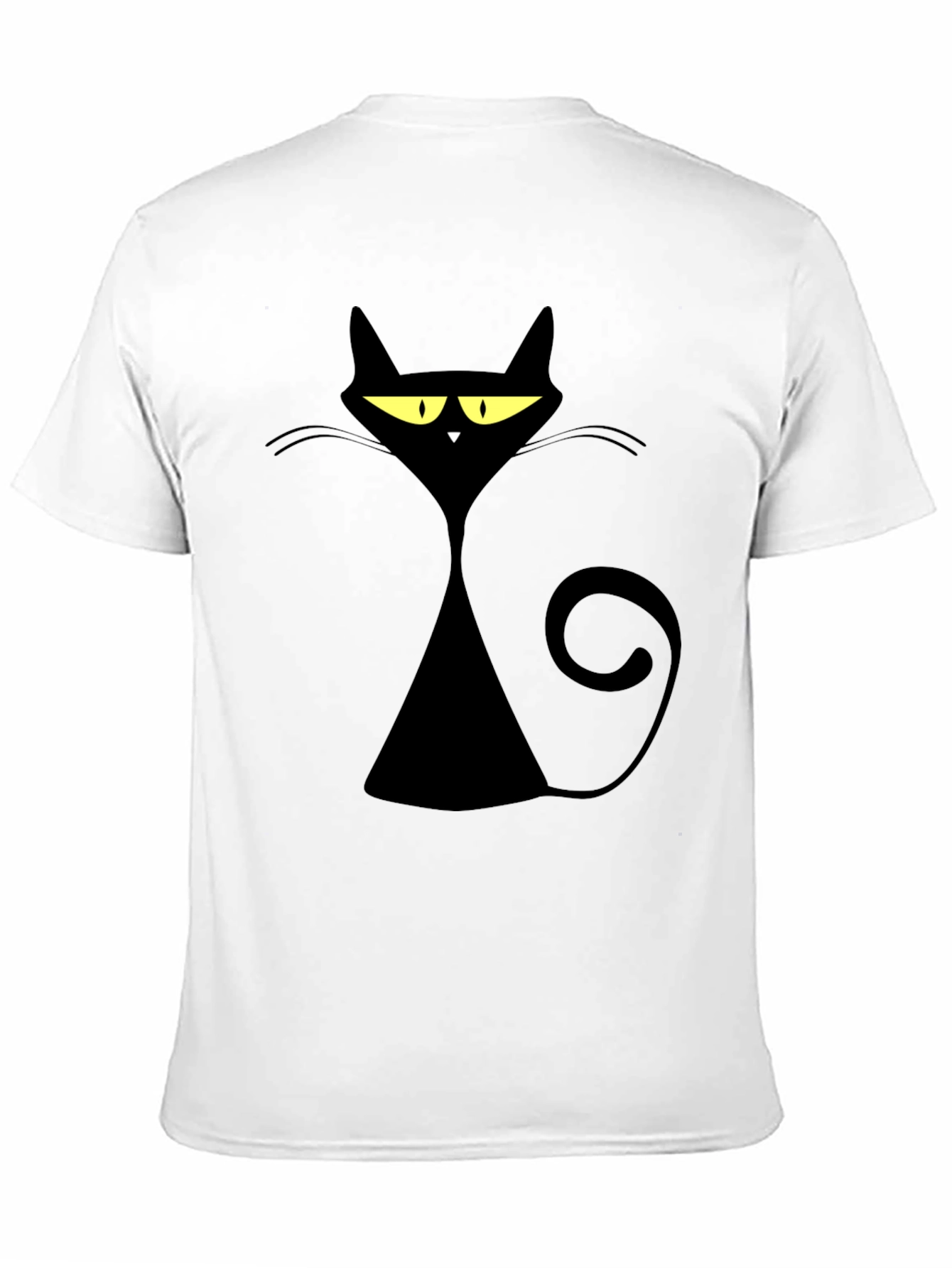 Black Cat Graphic Tee - Stylish & Unique Design