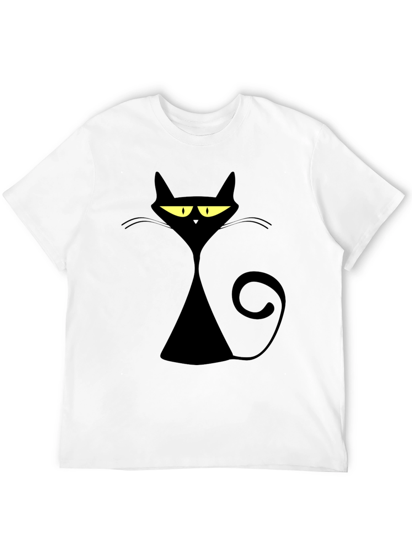Black Cat Graphic Tee - Stylish & Unique Design