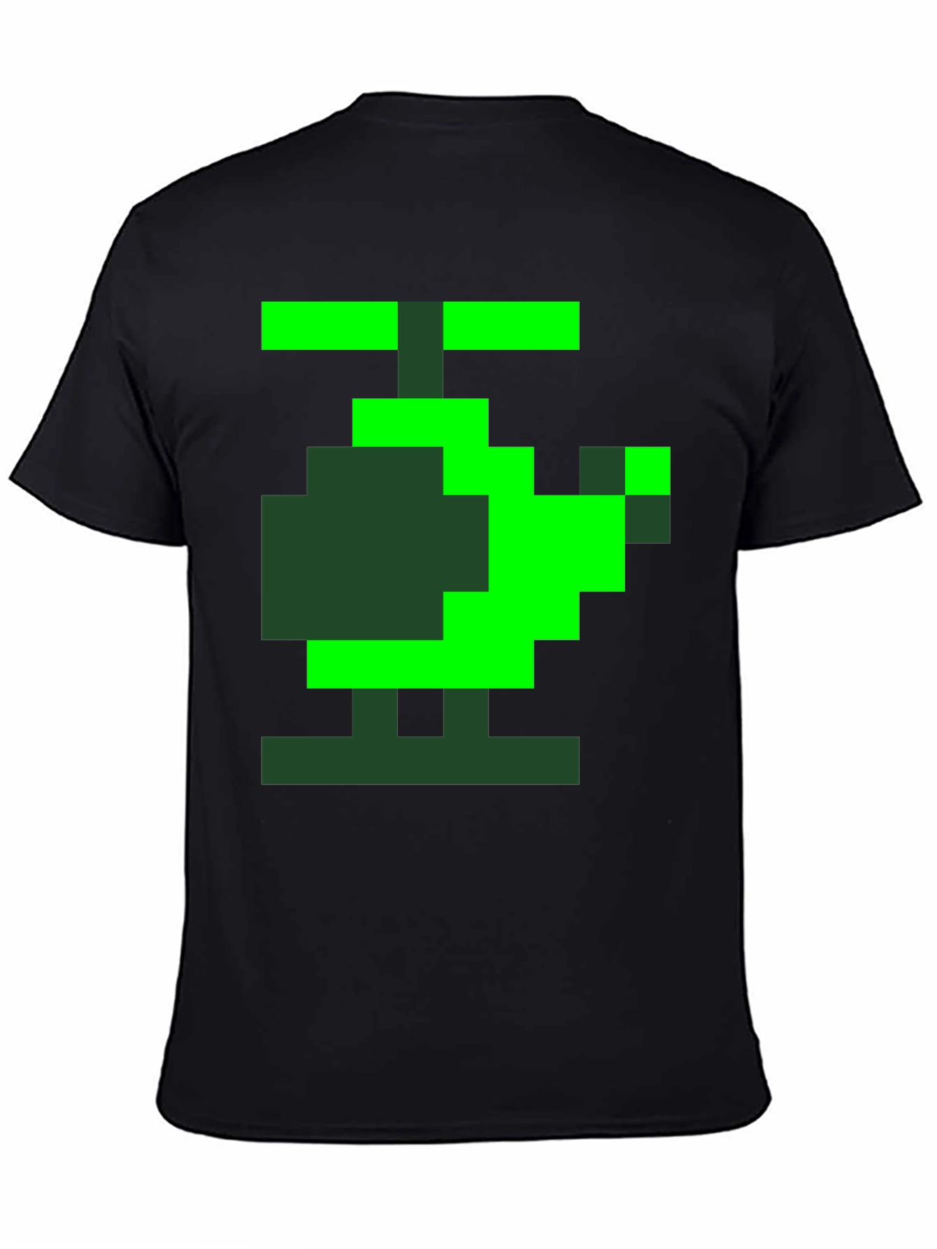 Pixel Helicopter Graphic Tee - Gamer Style