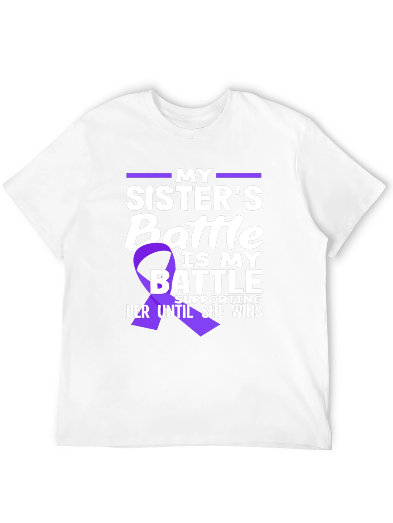 My Sisters Battle T-Shirt - Cancer Awareness