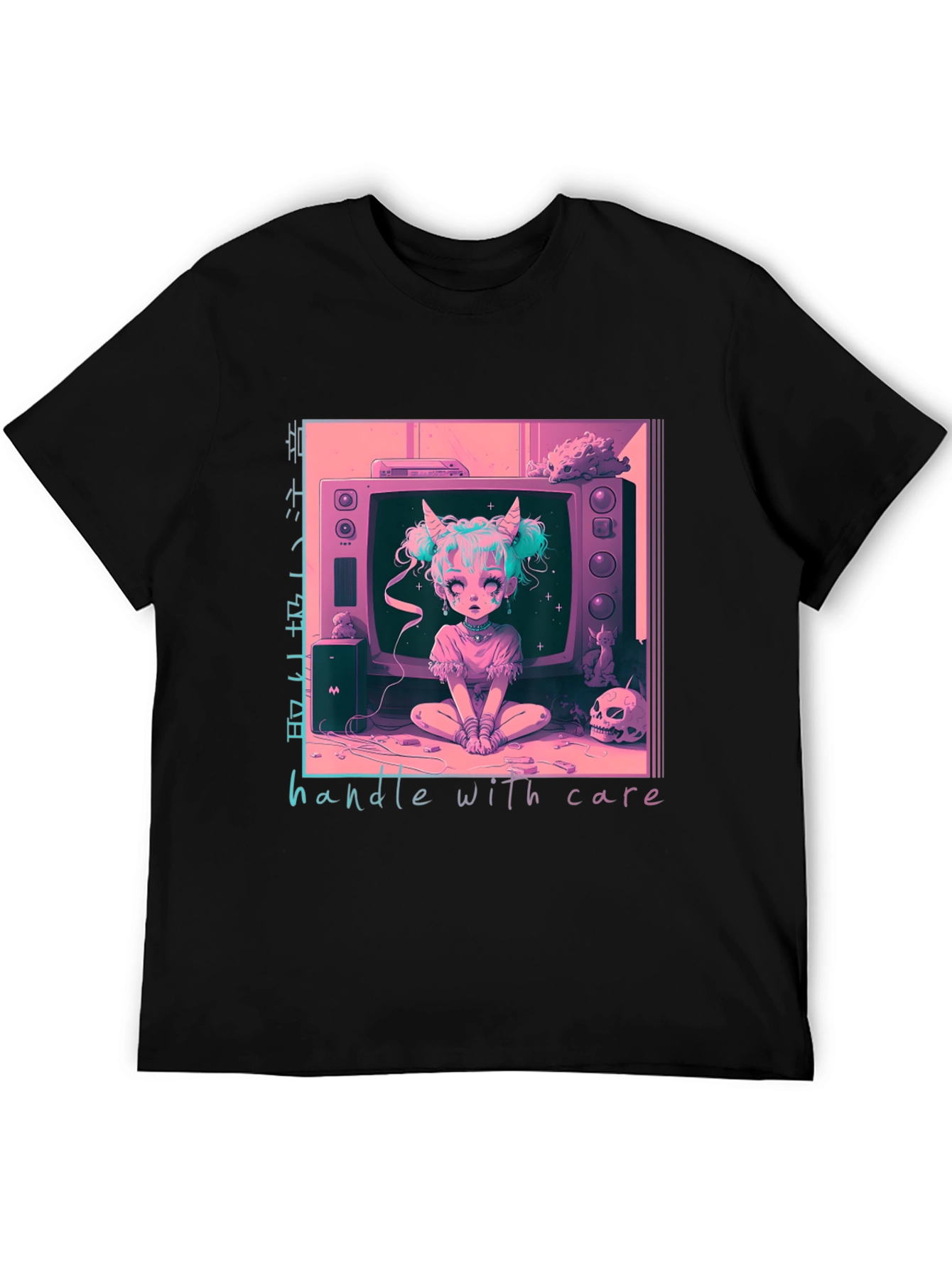 Handle With Care Anime T-Shirt