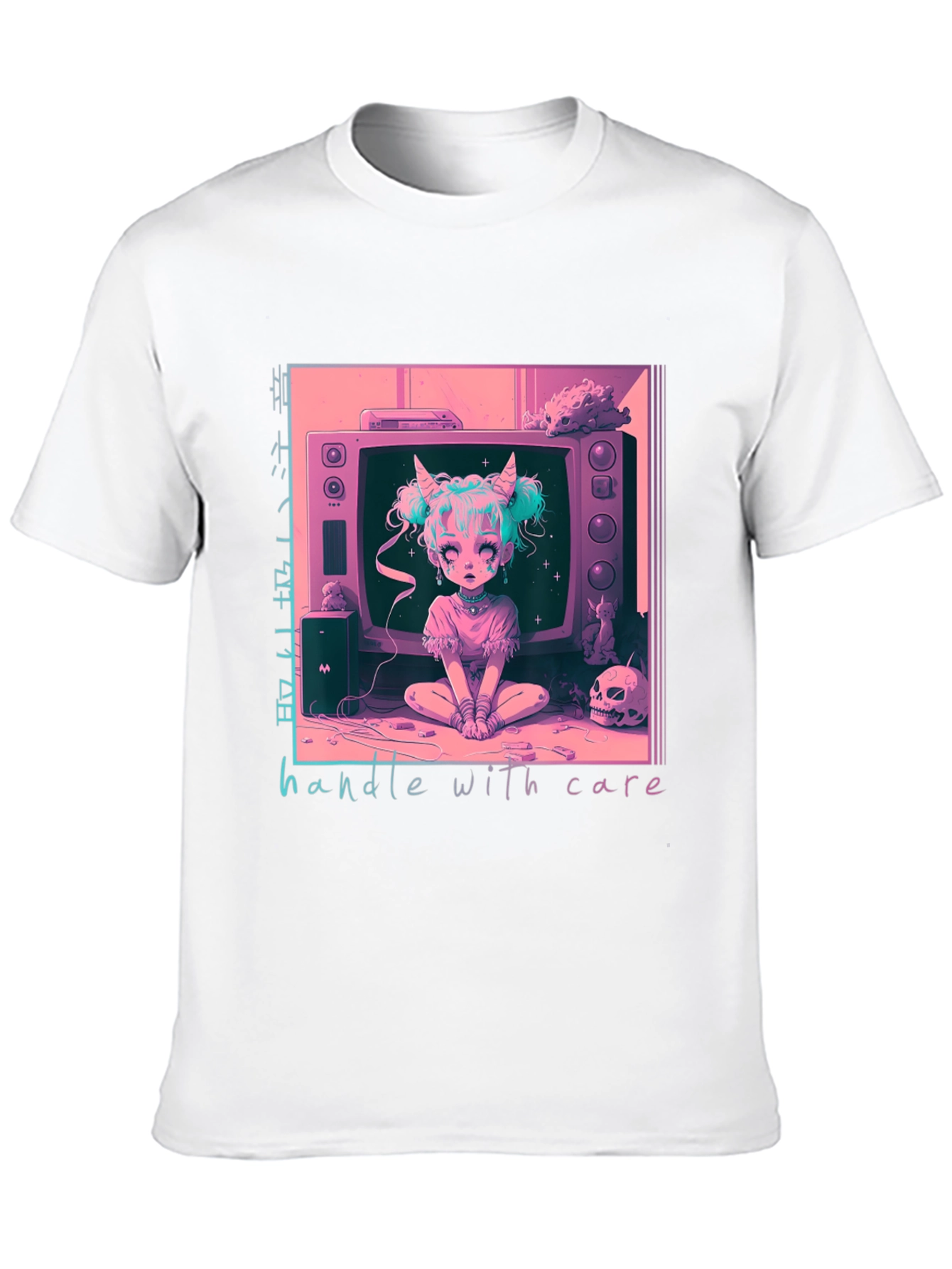 Handle With Care Anime T-Shirt