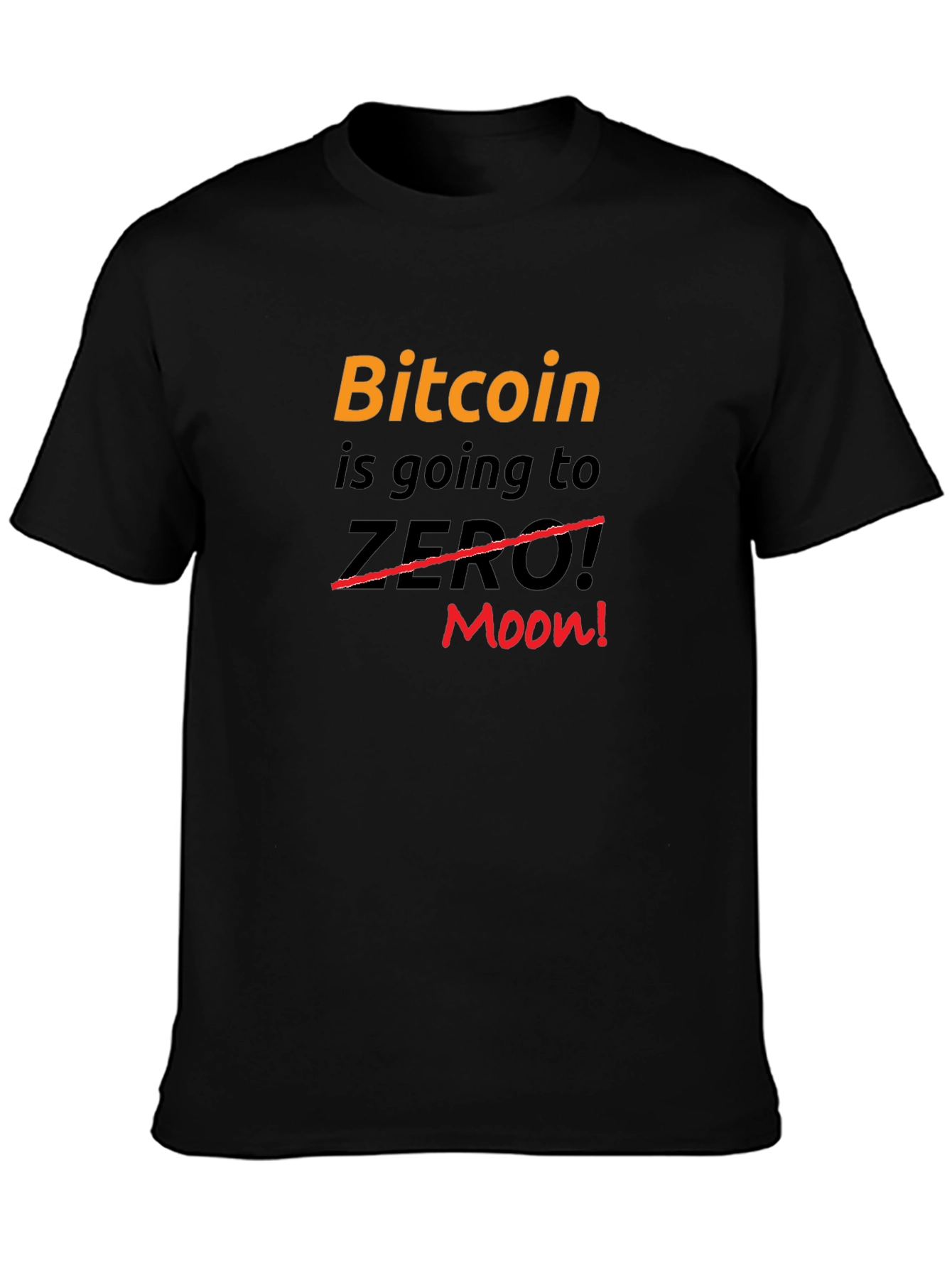 Bitcoin Moon T-Shirt | Crypto Investor Tee