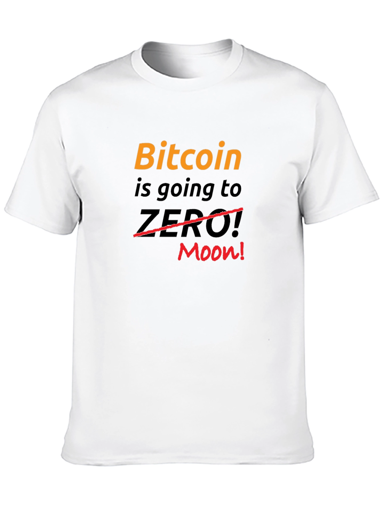Bitcoin Moon T-Shirt | Crypto Investor Tee