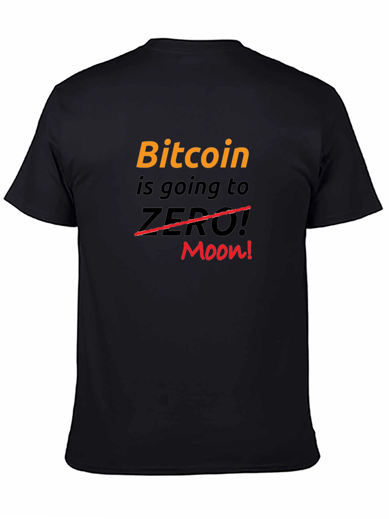 Bitcoin Moon T-Shirt | Crypto Investor Tee