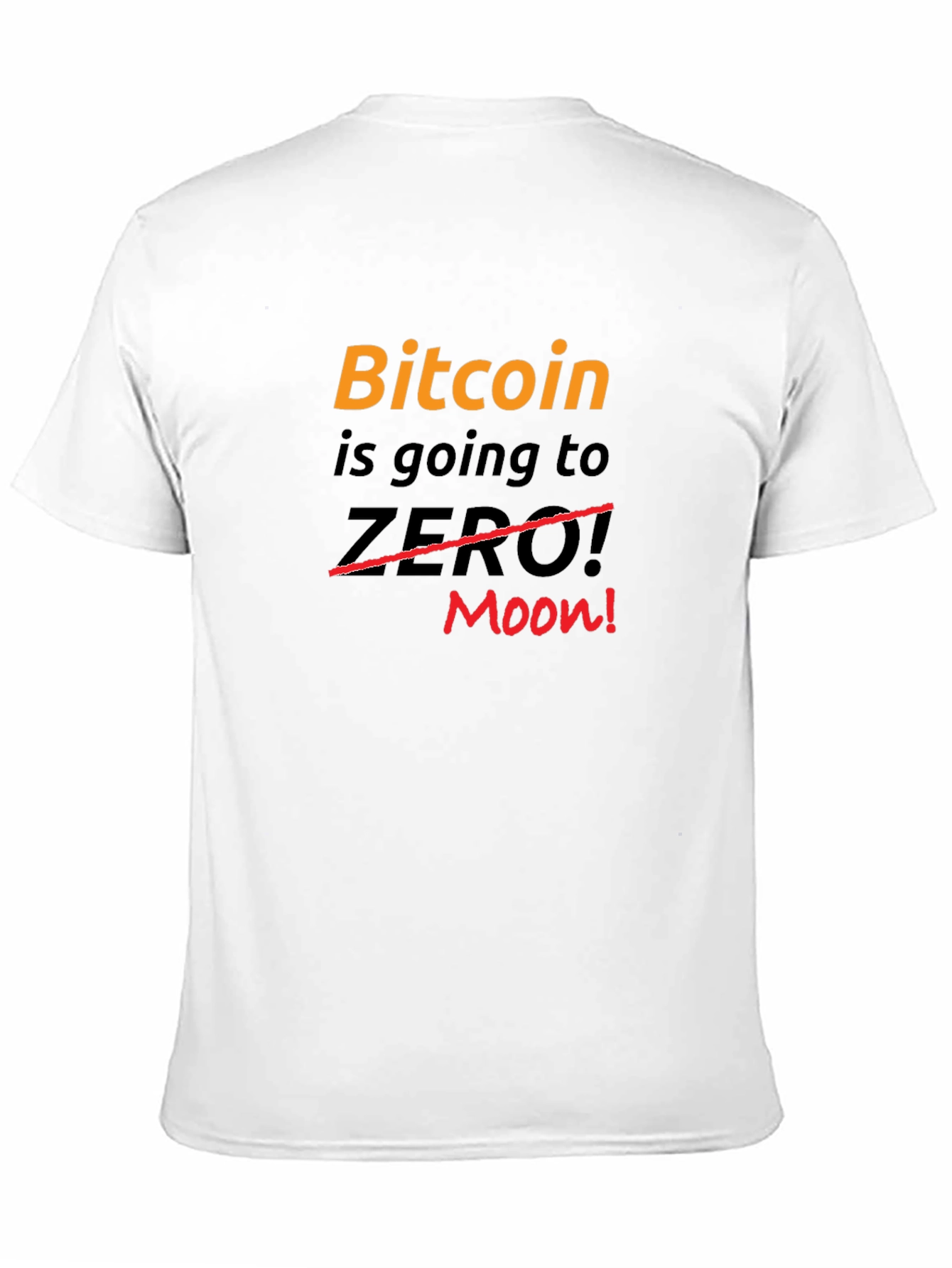 Bitcoin Moon T-Shirt | Crypto Investor Tee