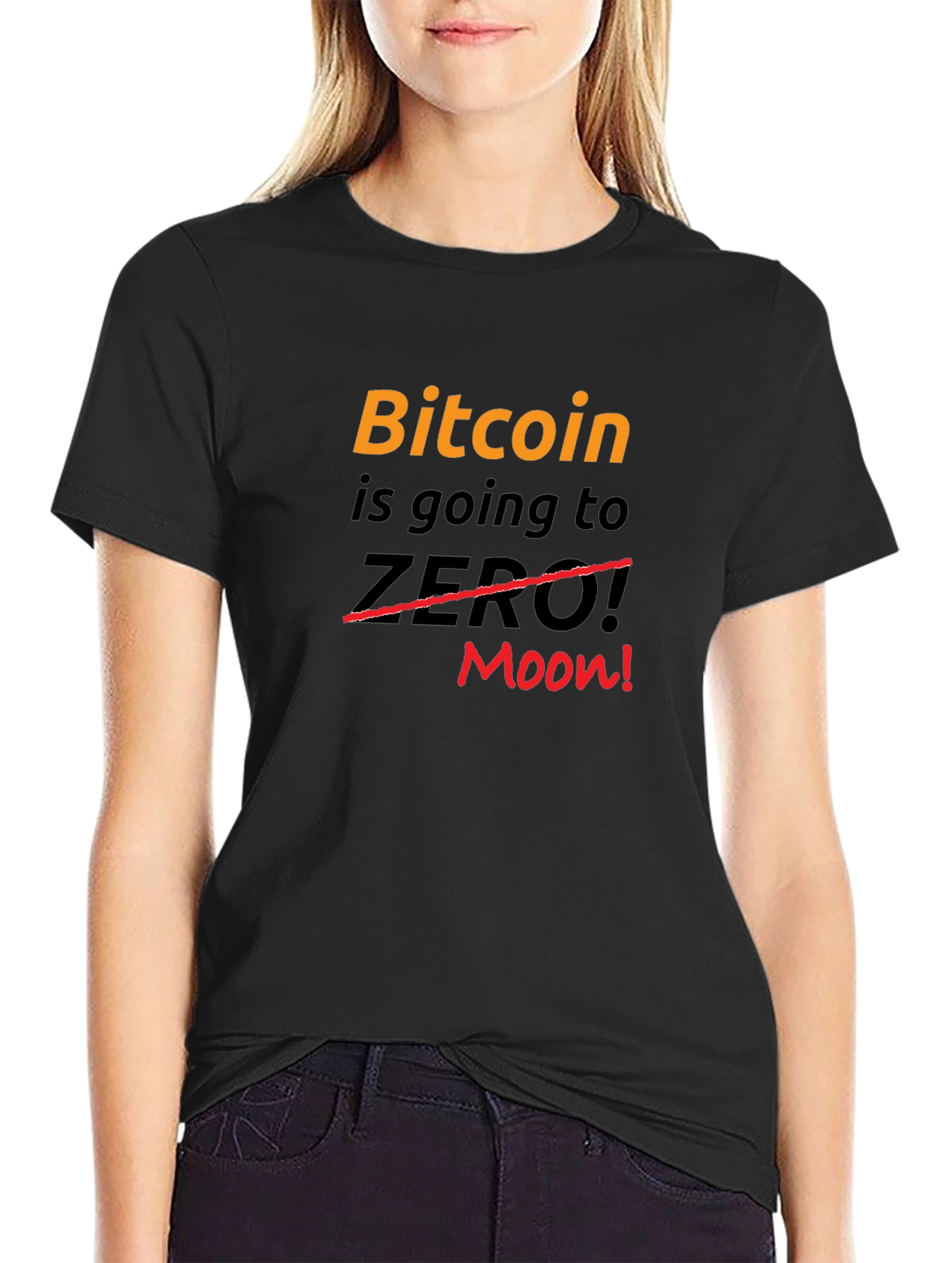 Bitcoin Moon T-Shirt | Crypto Investor Tee
