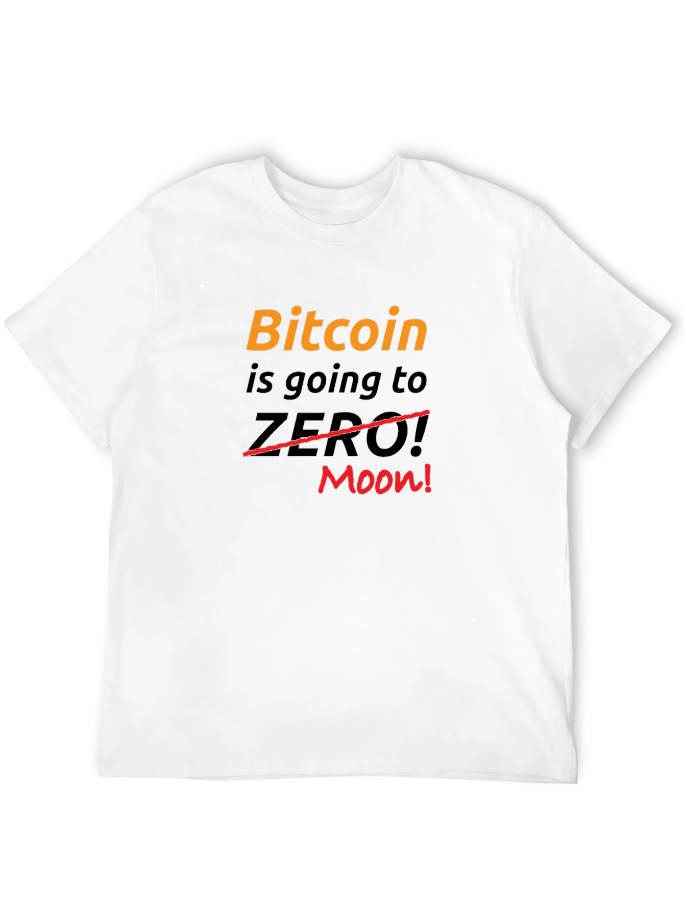 Bitcoin Moon T-Shirt | Crypto Investor Tee