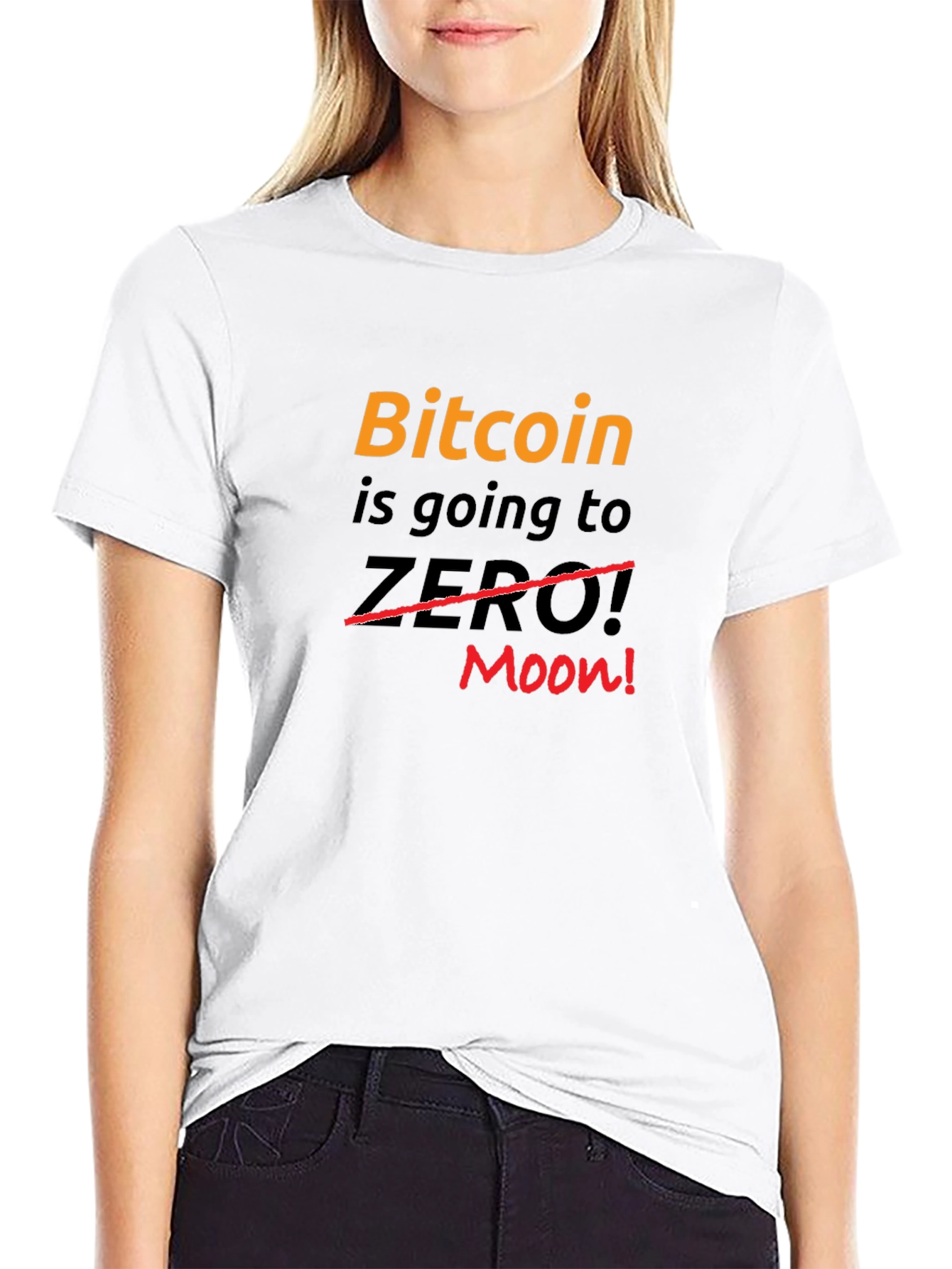 Bitcoin Moon T-Shirt | Crypto Investor Tee