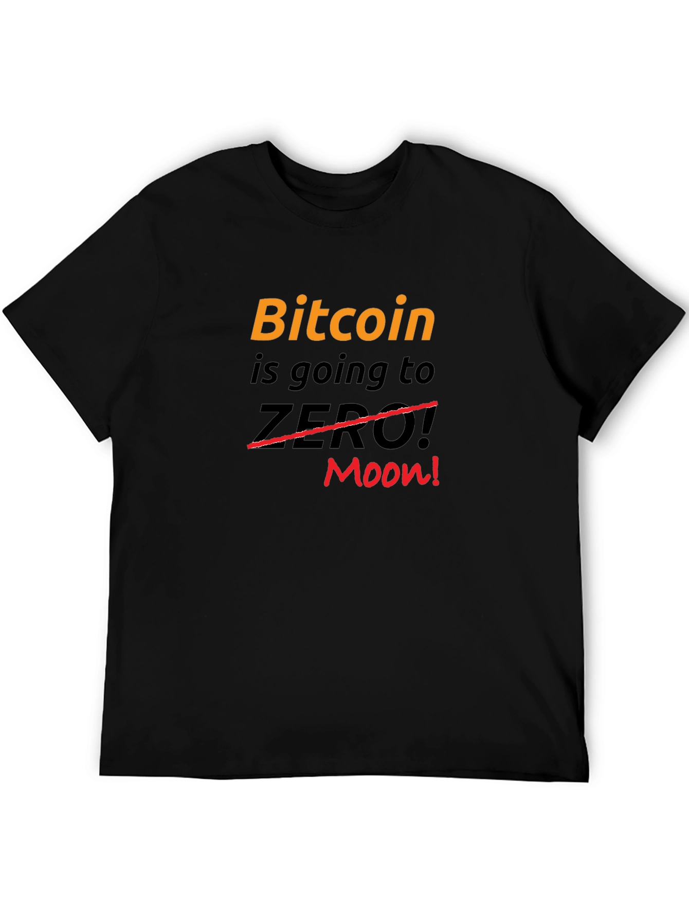 Bitcoin Moon T-Shirt | Crypto Investor Tee