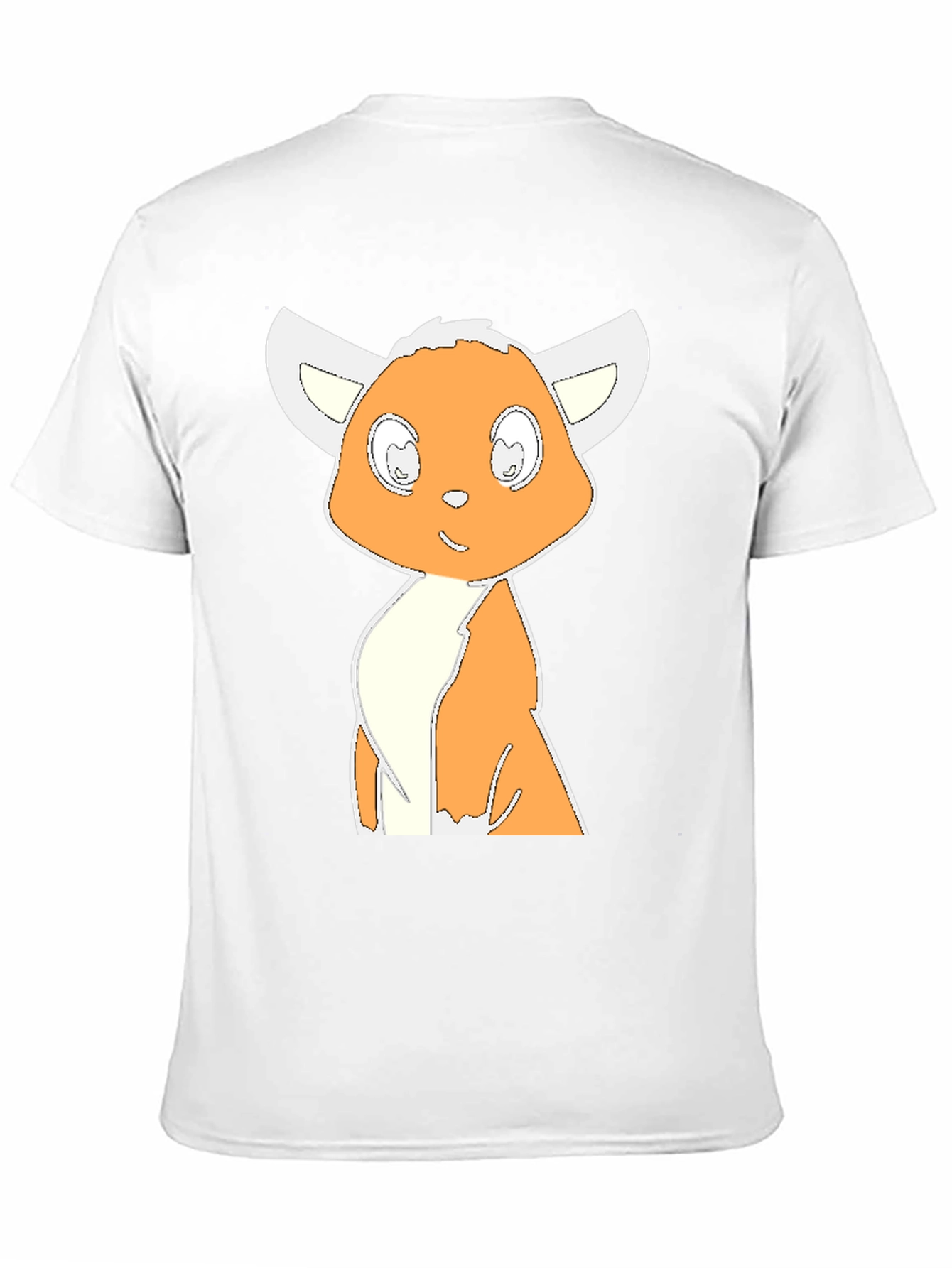 Cute Cartoon Fennec Fox Graphic T-Shirt