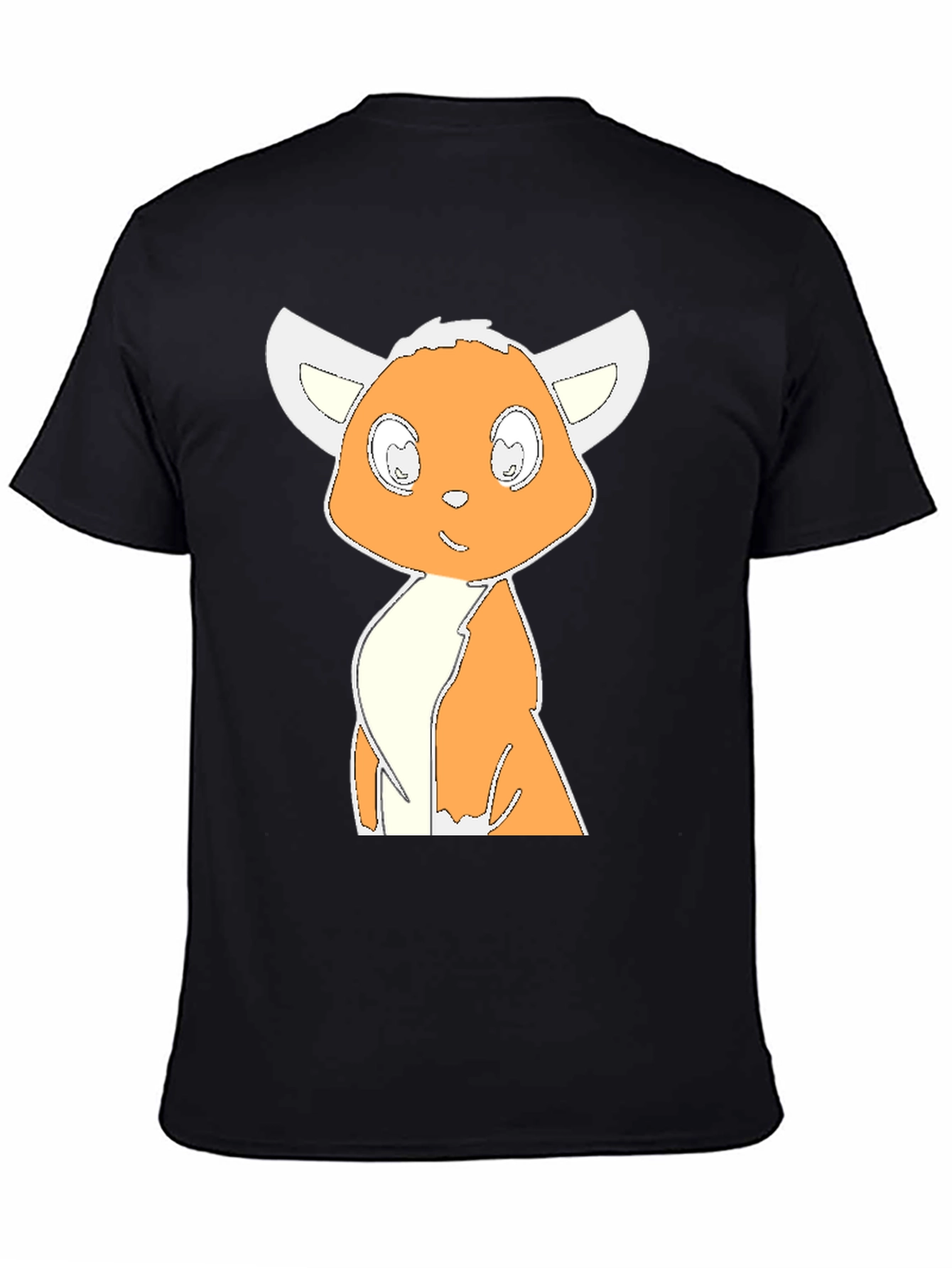 Cute Cartoon Fennec Fox Graphic T-Shirt