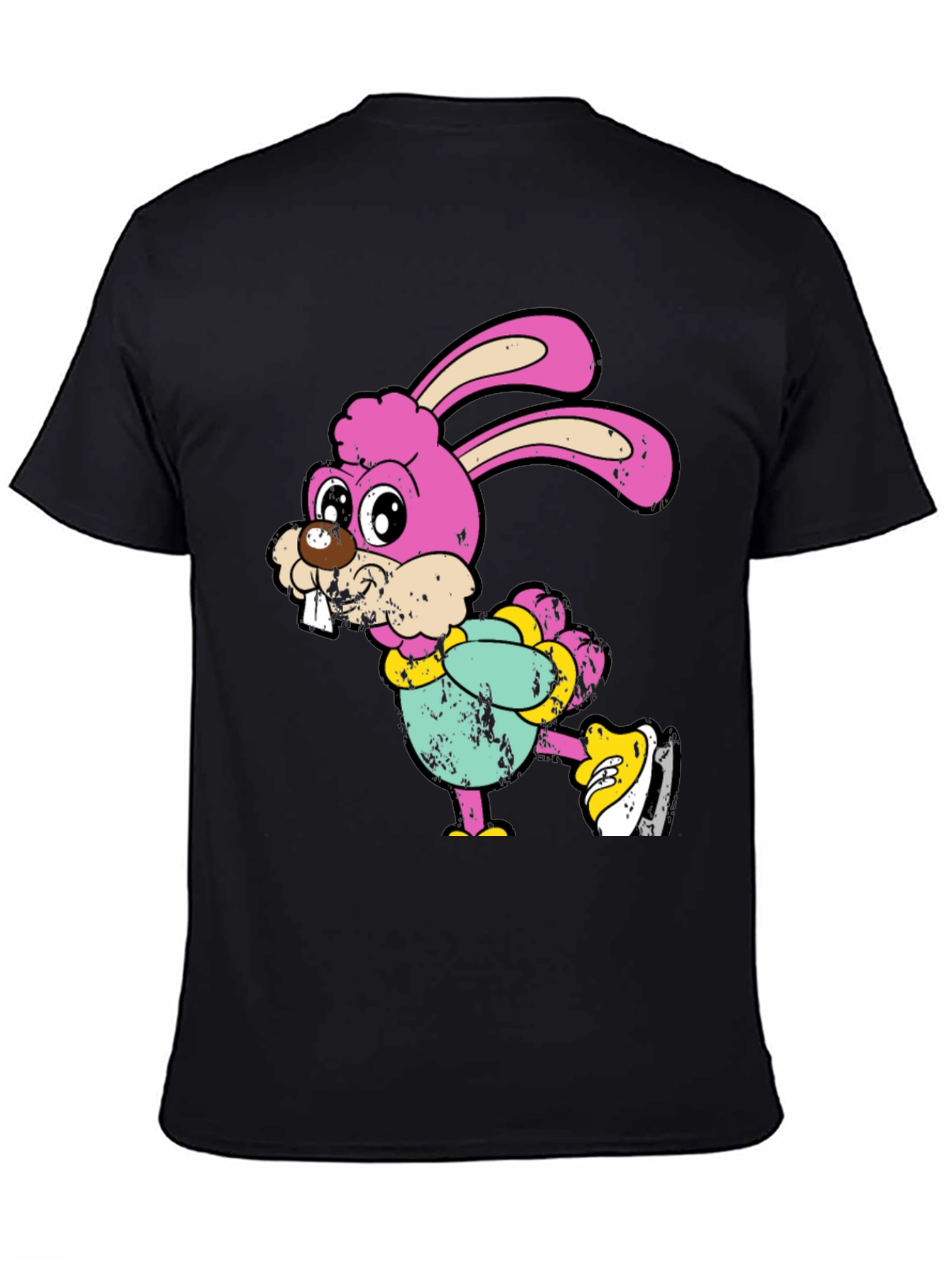 Retro Pink Bunny T-Shirt