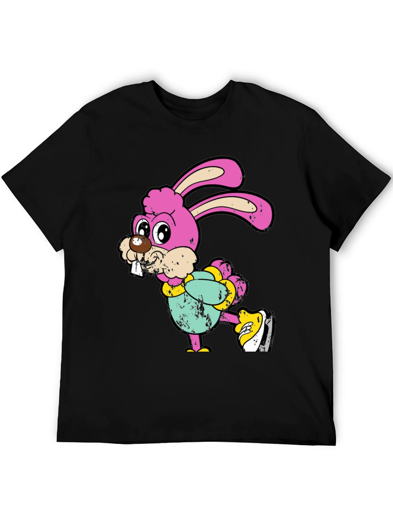 Retro Pink Bunny T-Shirt