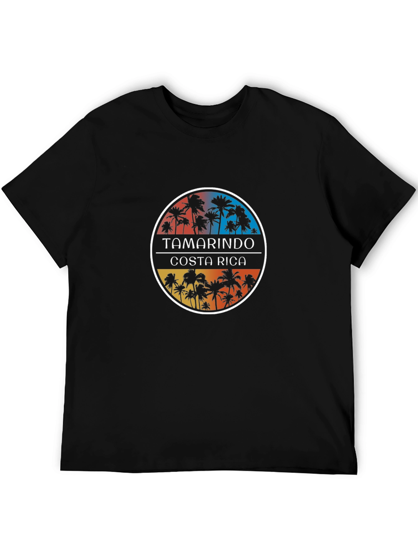 Tamarindo Costa Rica Palm Tree Graphic T-Shirt