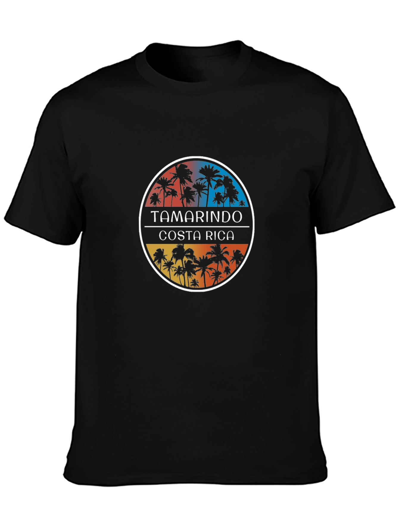 Tamarindo Costa Rica Palm Tree Graphic T-Shirt