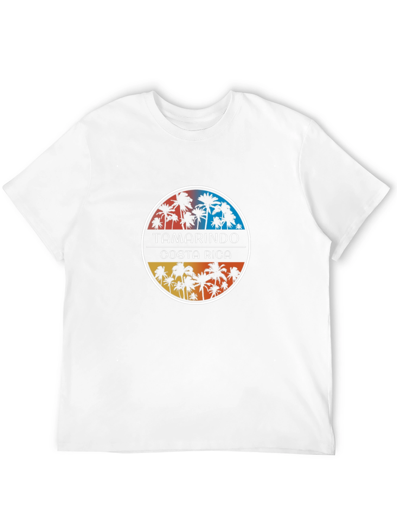 Tamarindo Costa Rica Palm Tree Graphic T-Shirt