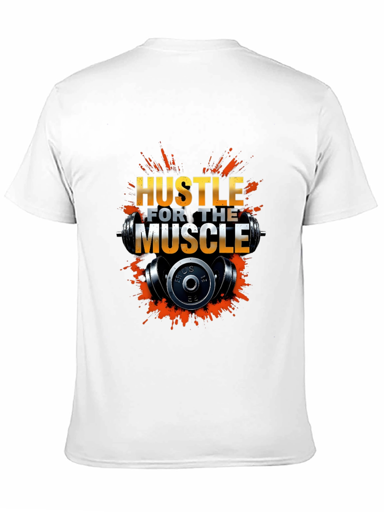 Hustle For The Muscle Black T-Shirt