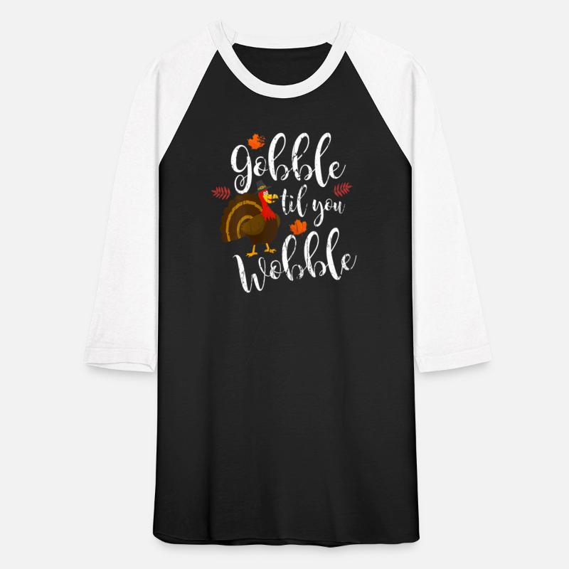 Gobble Till You Wobble Dabbing Turkey Family Thank