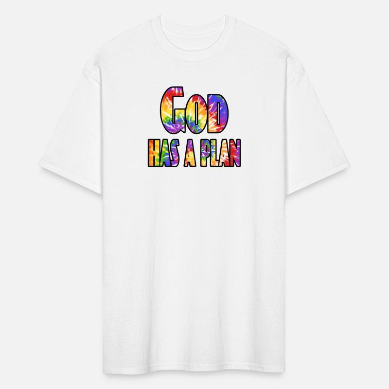 God Has a Plan tie dye