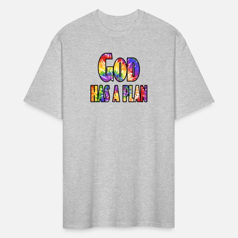 God Has a Plan tie dye