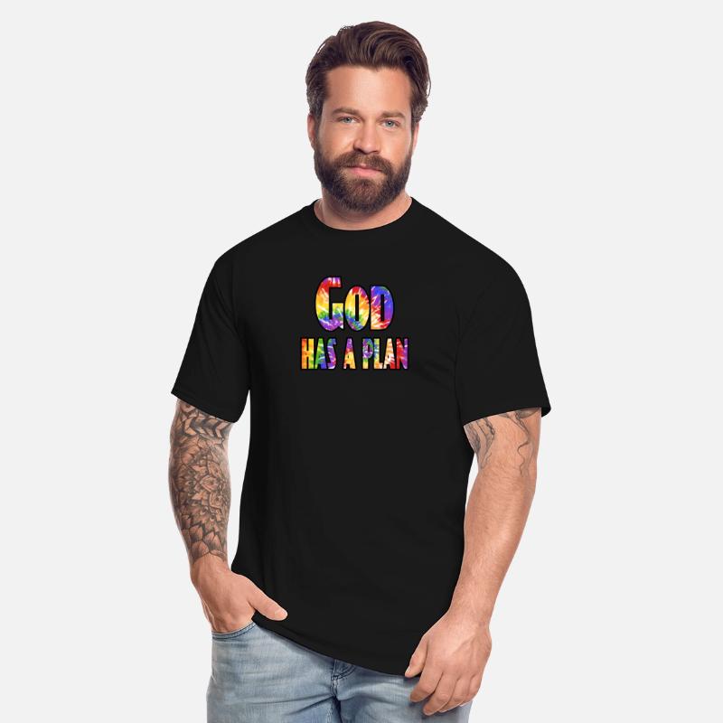 God Has a Plan tie dye