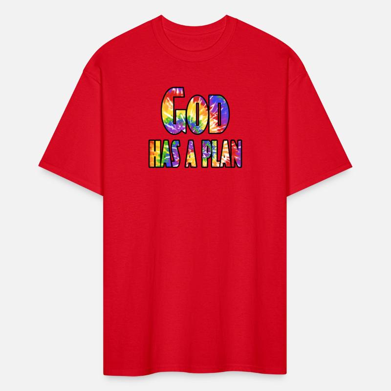 God Has a Plan tie dye