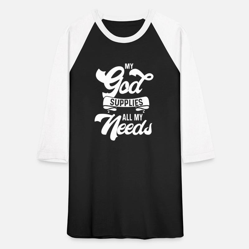 God Supplies My Needs Love Jesus Christian Faith