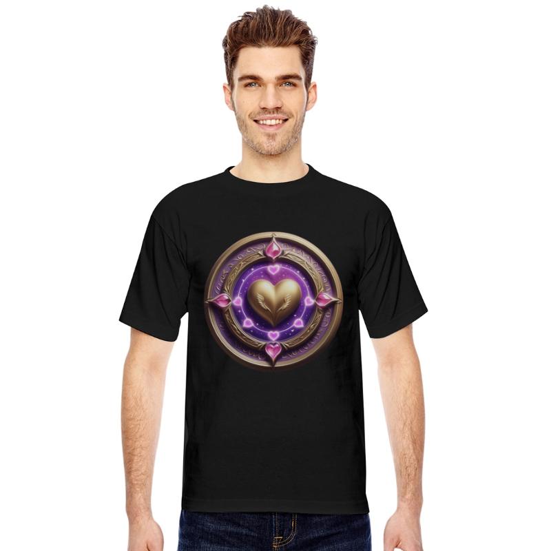 Golden Heart Mandala