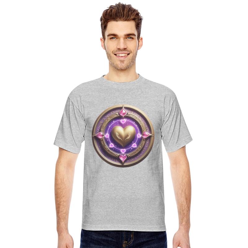 Golden Heart Mandala