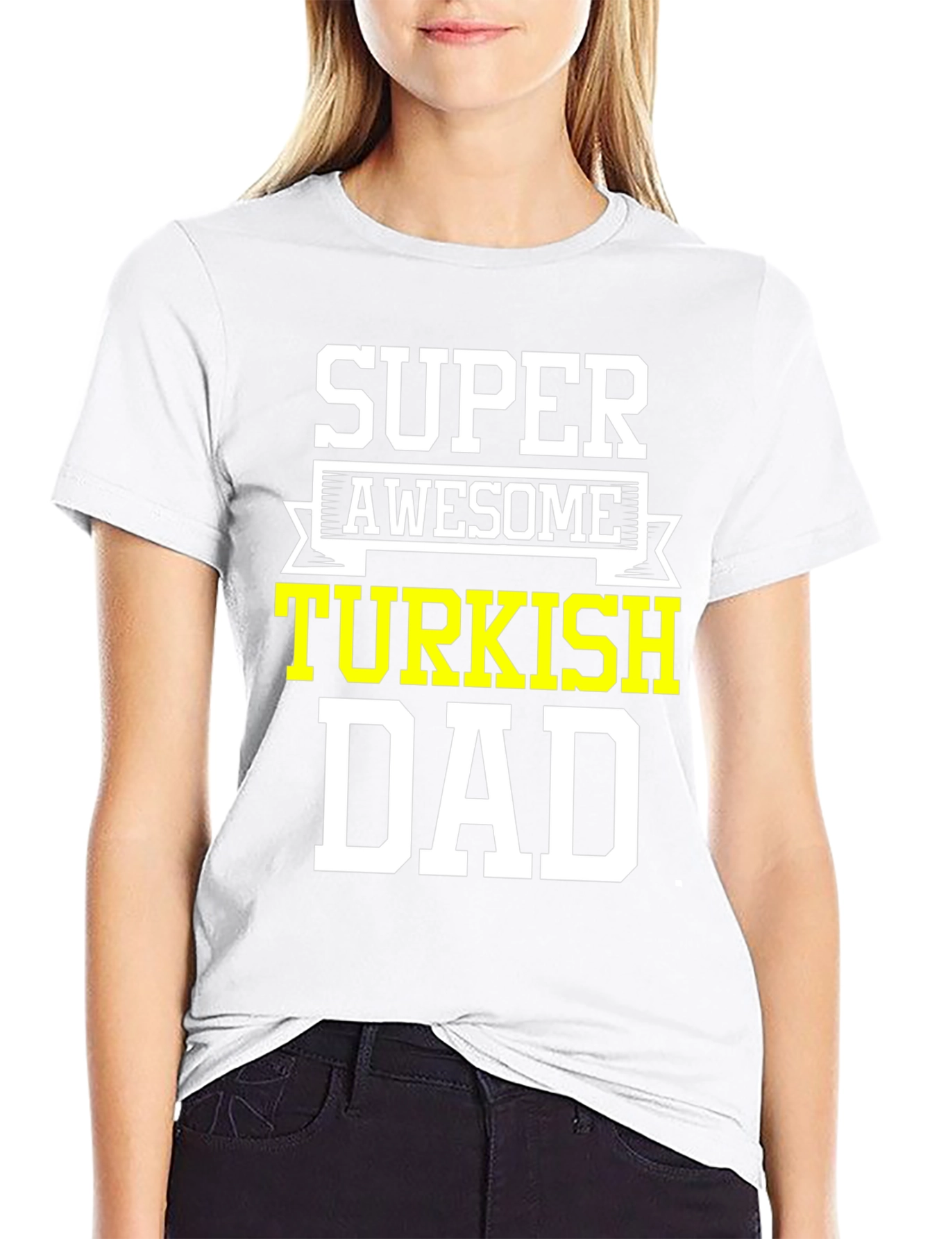 Super Awesome Turkish Dad T-Shirt