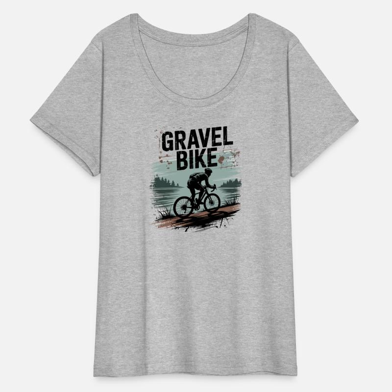 Gravel Bike Adventure – Man Riding on Lake Forrest