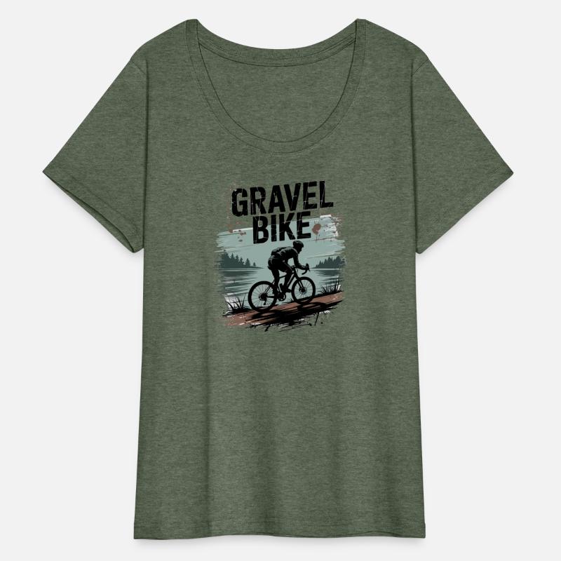 Gravel Bike Adventure – Man Riding on Lake Forrest
