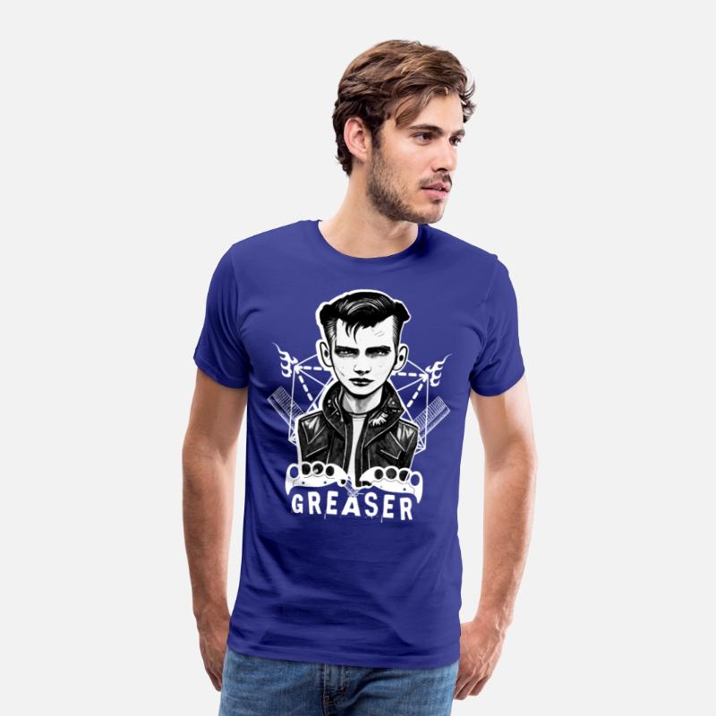 Greaser Rockabilly Psychobilly Rock And Roll Biker
