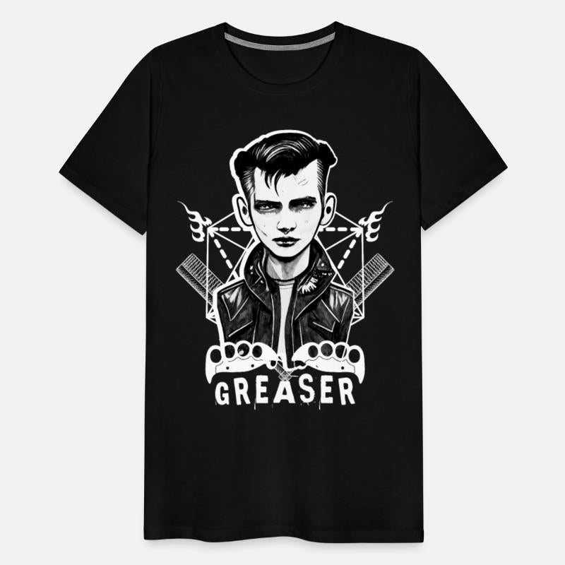 Greaser Rockabilly Psychobilly Rock And Roll Biker