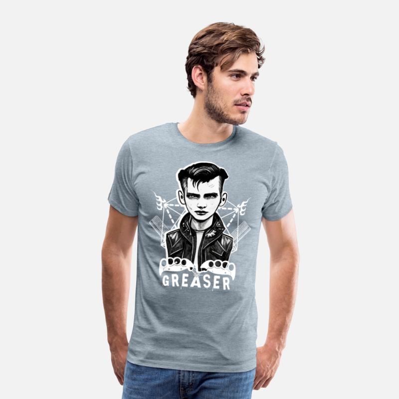 Greaser Rockabilly Psychobilly Rock And Roll Biker