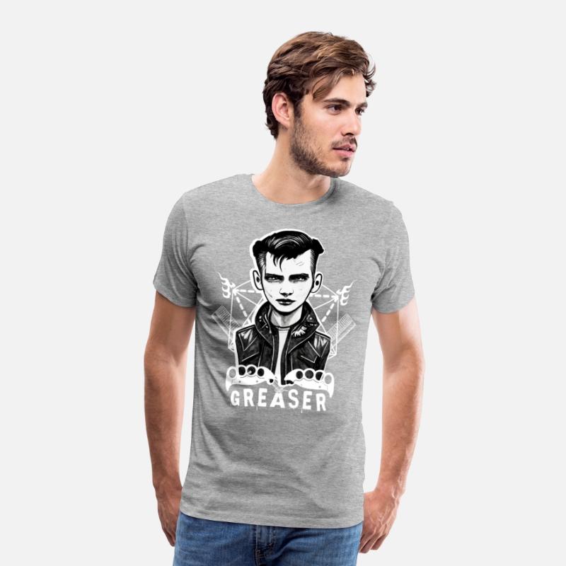Greaser Rockabilly Psychobilly Rock And Roll Biker