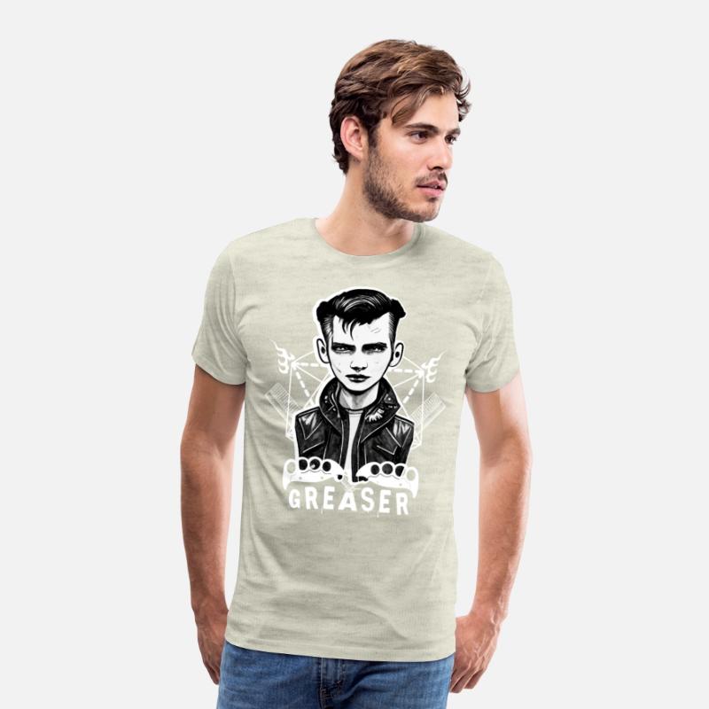 Greaser Rockabilly Psychobilly Rock And Roll Biker