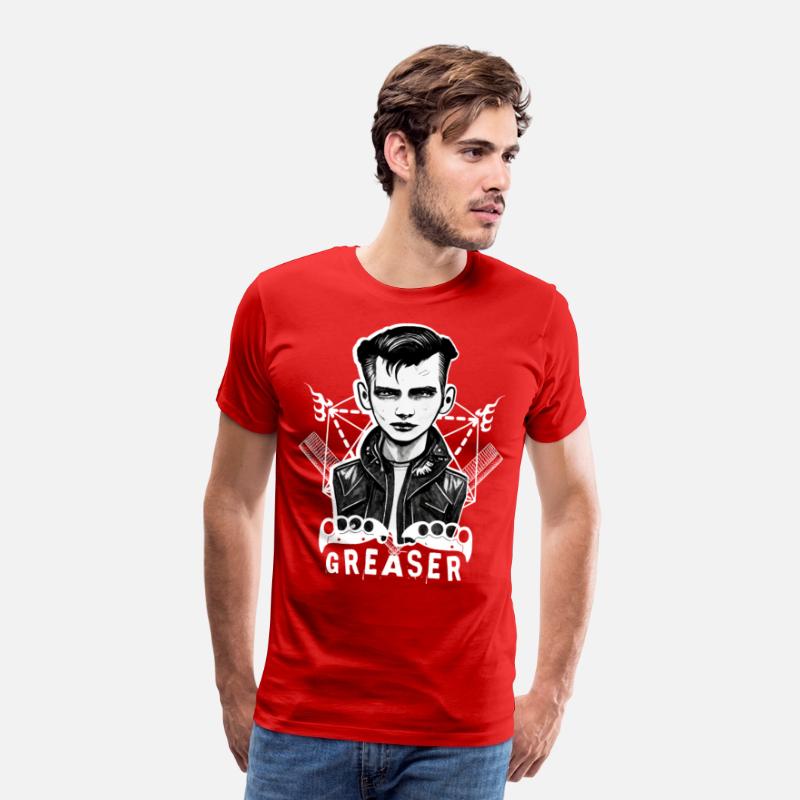 Greaser Rockabilly Psychobilly Rock And Roll Biker