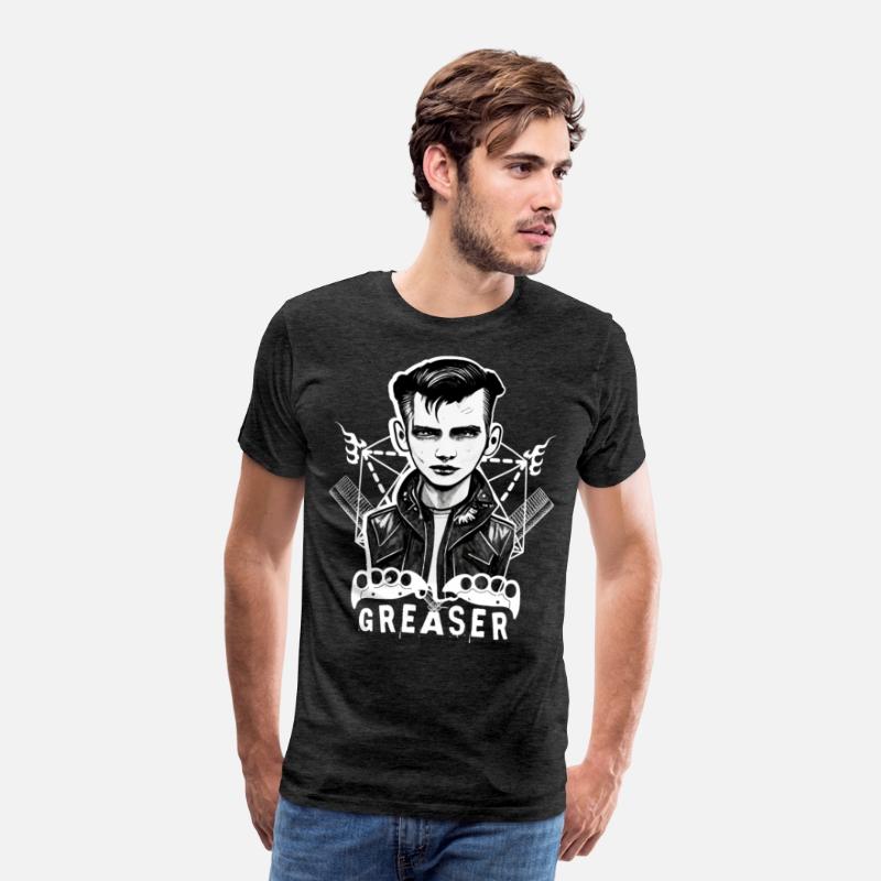 Greaser Rockabilly Psychobilly Rock And Roll Biker