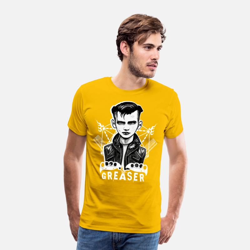 Greaser Rockabilly Psychobilly Rock And Roll Biker