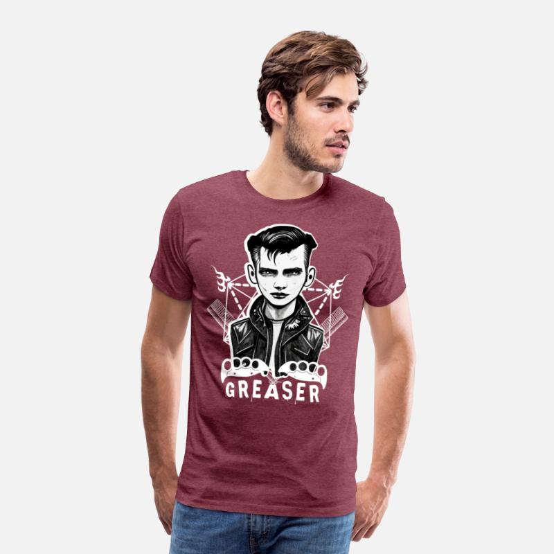 Greaser Rockabilly Psychobilly Rock And Roll Biker