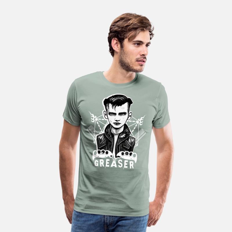 Greaser Rockabilly Psychobilly Rock And Roll Biker