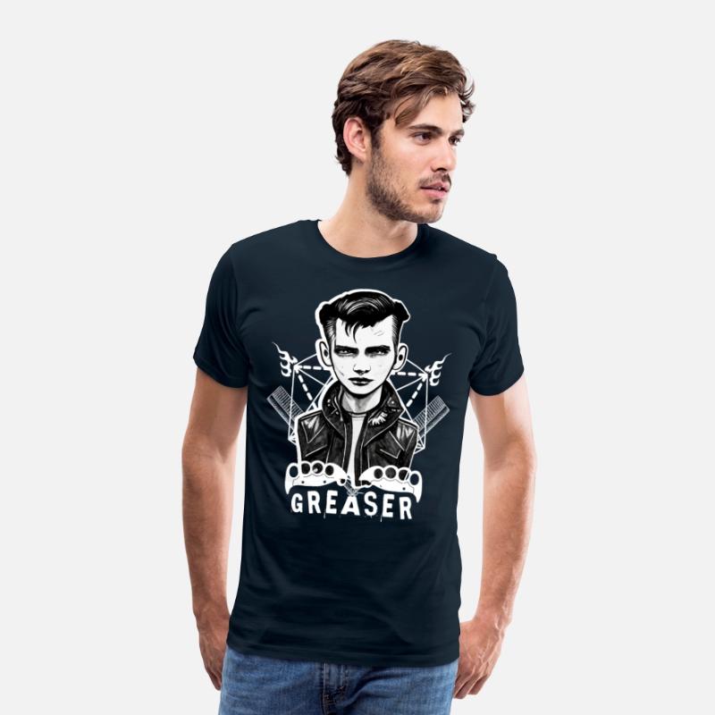 Greaser Rockabilly Psychobilly Rock And Roll Biker