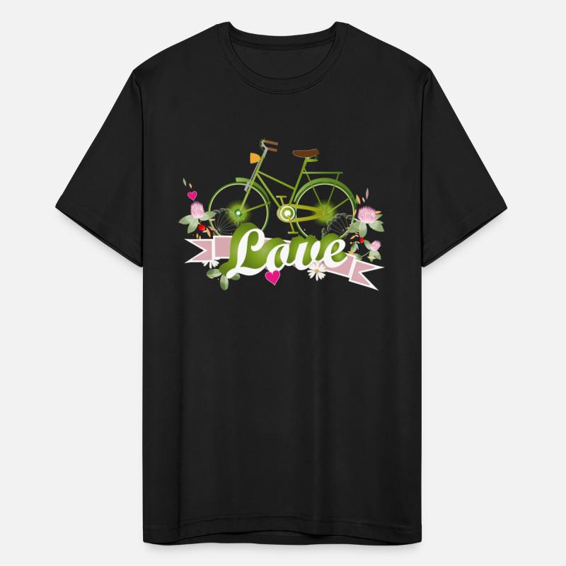 green bike designed with a lot of love