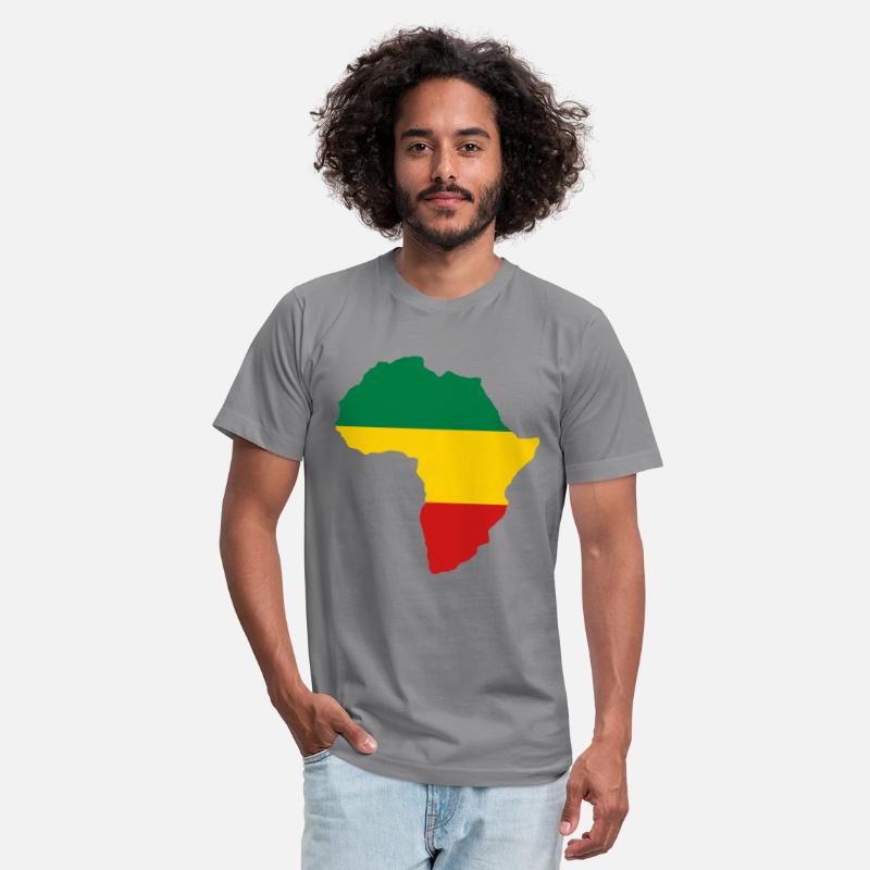 Green, Gold (Yellow) & Red Africa Flag