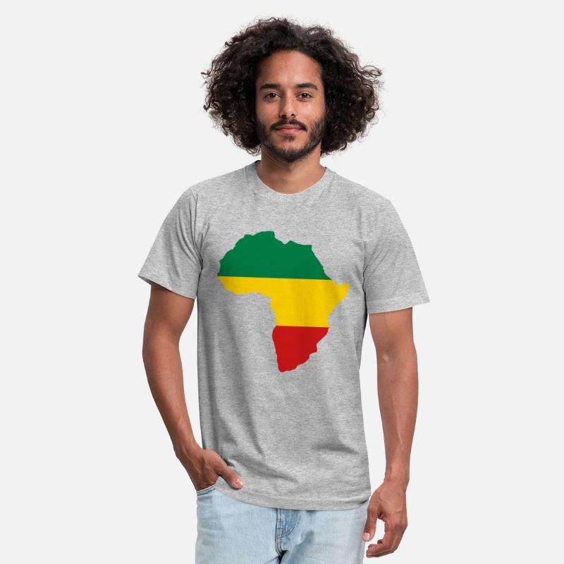 Green, Gold (Yellow) & Red Africa Flag