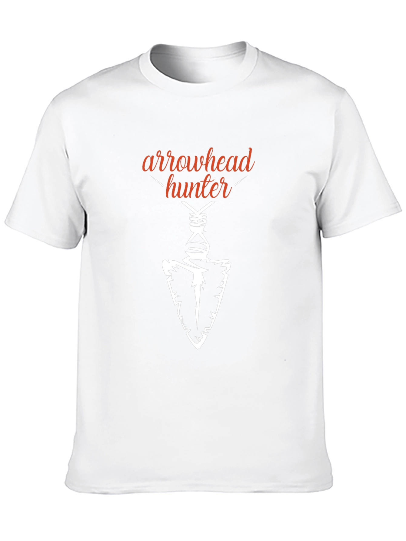 Arrowhead Hunter Graphic Tee - Black Cotton T-Shirt
