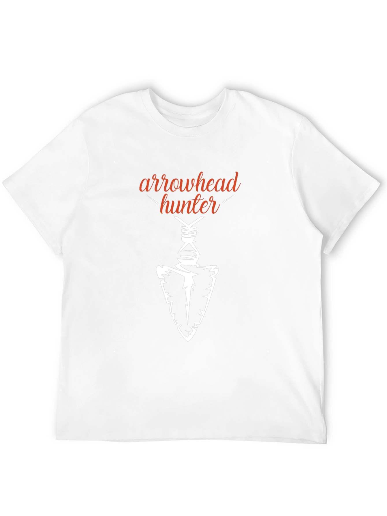 Arrowhead Hunter Graphic Tee - Black Cotton T-Shirt