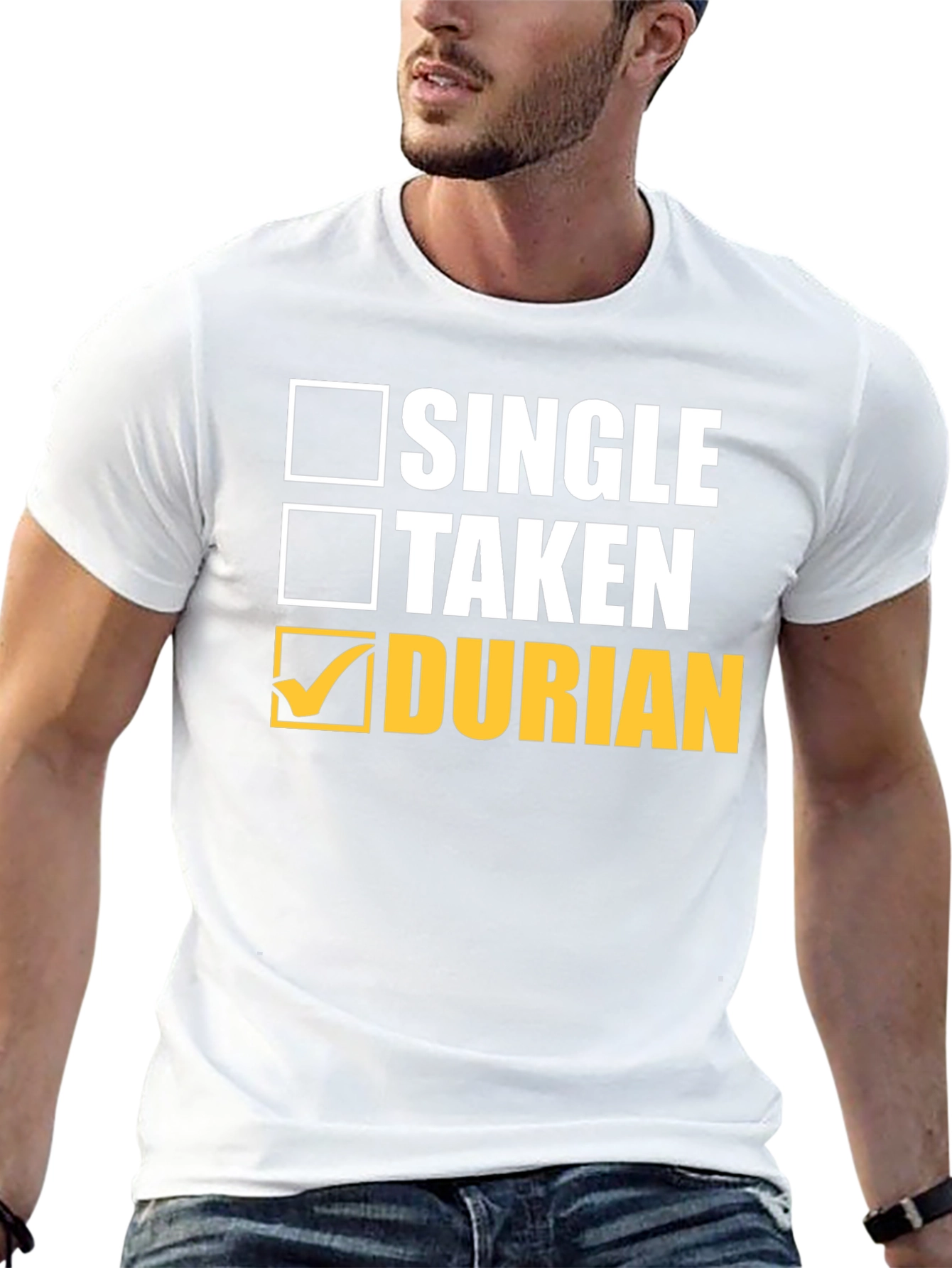 Durian Lover T-Shirt - Single Taken Durian